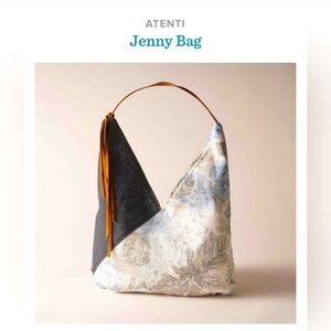 NWT Sundance Catalog Linen Jenni Bag